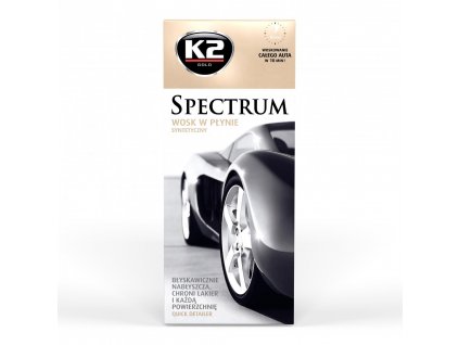 K2 RYCHLÝ SYNTETICKÝ VOSK NA AUTO SPECTRUM S MIKROVLÁKNOVOU UTĚRKOU G020 700 ML