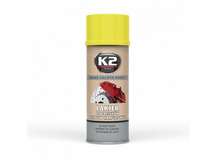 BRAKE CALIPER PAINT 400 ml ŽLUTÁ - barva na brzdové třmeny a bubny