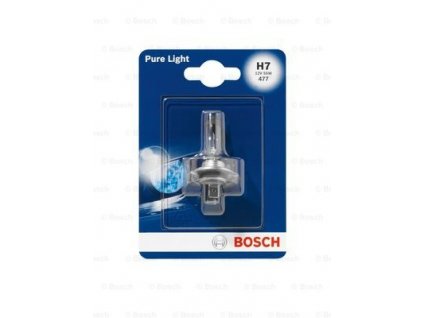 ŽÁROVKA BOSCH PURE LIGHT 1987301012 H7 PX26d 12V 55W