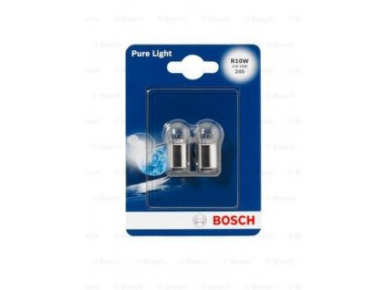 ŽÁROVKA BOSCH PURE LIGHT 1987301019 R10W BA15s 12V 10W - BLISTER 2KS