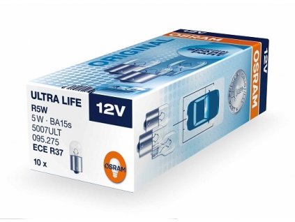 ŽÁROVKA OSRAM 5008 R10W BA15s 12V 10W