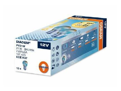 ŽÁROVKA OSRAM 7507 PY21W BAU15s 12V 21W