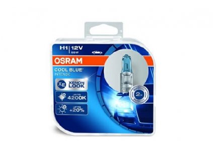 ŽÁROVKA OSRAM Cool Blue Intense 64150CBI-HCB H1 P14,5s 12V 55W - 2KS