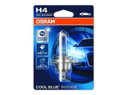 ŽÁROVKA OSRAM Cool Blue Intense 64193CBI-01B H4 P43t 12V 60/55W