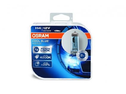 ŽÁROVKA OSRAM Cool Blue Intense 64193CBI-HCB H4 P43t 12V 60/55W - 2KS