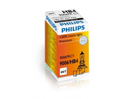 ŽÁROVKA PHILIPS VISION +30% 9006PRC1 HB4 P22d 12V 51W