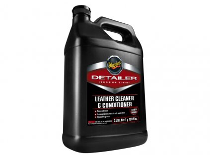 Meguiar's Leather Cleaner & Conditioner - profesionální čistič a kondicionér na kůži, 3,78 l