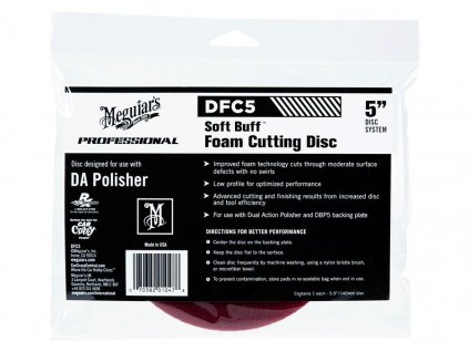 dfc5 meguiars soft buff foam cutting disc 5 1