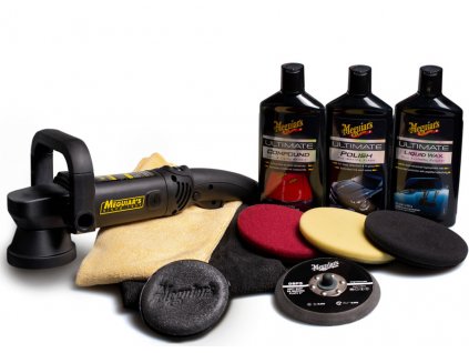 Meguiar's DA Ultimate Kit 5" - kompletní 5palcová sada pro strojní renovaci, leštění a voskování laku