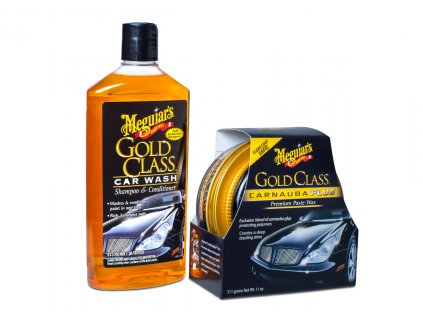 Meguiar's Gold Class Wash & Wax Kit - základní sada autokosmetiky pro mytí a ochranu laku