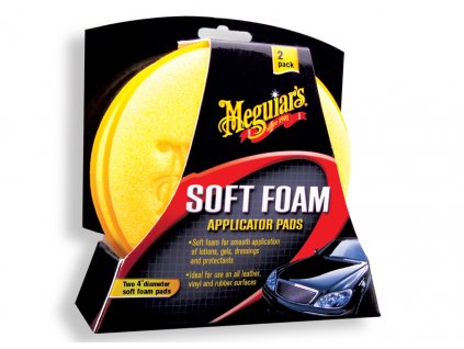 Meguiar's Soft Foam Applicator Pads - pěnové aplikátory (2 kusy)