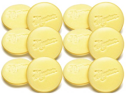 Meguiar's Soft Foam Applicator Pads - pěnové aplikátory (12 kusů)