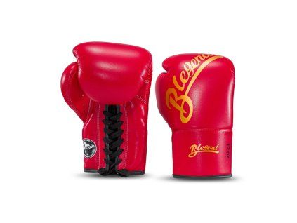 blegend boxinggloves lace up upstyle red1