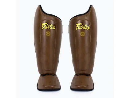 Fairtex SP8 shinguards brown1