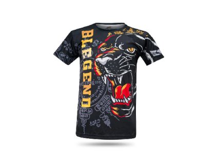 Muay Thai tričko Blegend Magic Tiger Unisex čierne