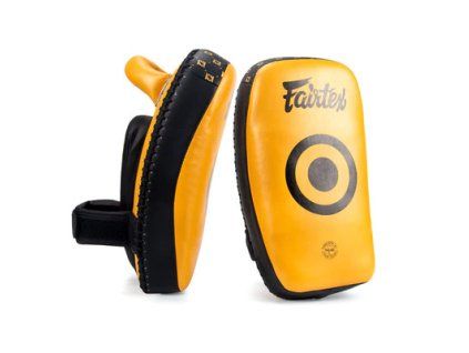 Fairtex KPLC6 Thajské lapy zlaté