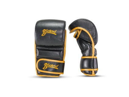 MMA rukavice Blegend čierna/zlatá
