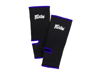 Elastické bandáže členka Fairtex AS1 čierna/modrá