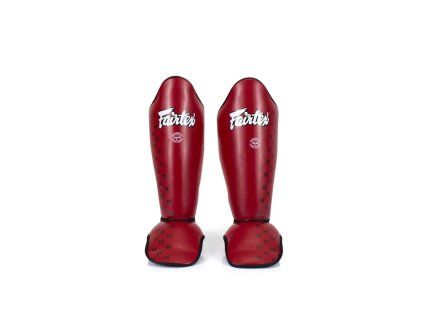 Fairtex SP5 Shinguards Red