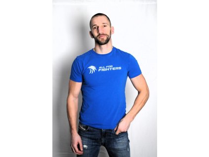 tshirt-all-for-fighters-cotton-blue