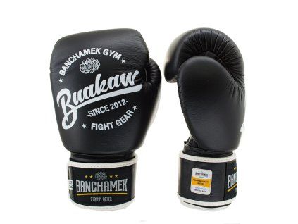 buakaw boxing gloves bgl w1 black1