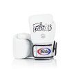 fairtex boxing gloves bgv1 white 1