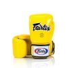 fairtex boxing gloves bgv1 yellow