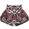 twins shorts calavera red 1