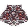 twins shorts calavera red 2