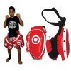Lowkick thigh pads Fairtex TP3 red