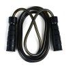 Skipping rope TWINS black