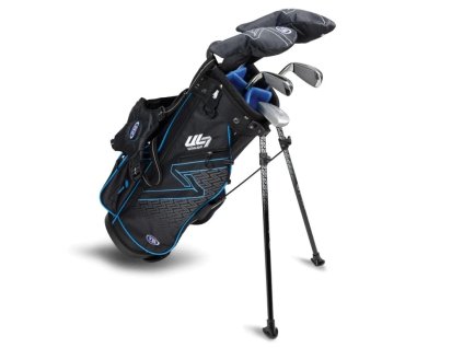 U.S. Kids UL7-48 (122CM) 5 Club Stand Set W20 Černo/Modrý Bag