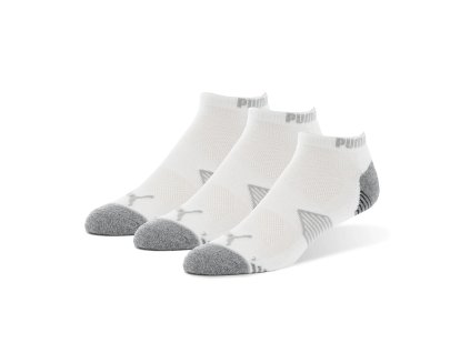 Puma Essential Low 3 Pack Ponožky Bílé