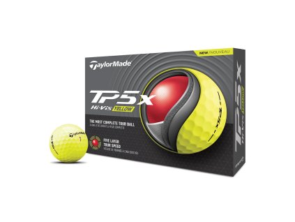 Taylormade TP5x 24 Žluté 3ks