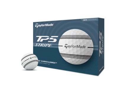 Taylormade TP5 Stripe 24 Bílé 3ks