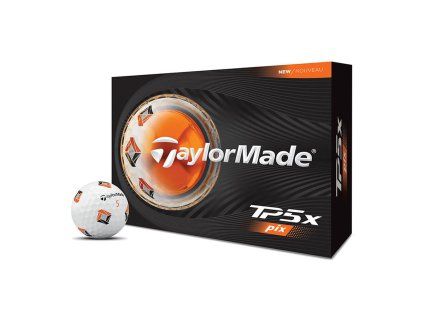 Taylormade TP5x Pix 3.0 26 Bílé 12ks