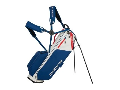 Cobra Ultralight 2 Stand Bag Modro/Bílo/Červený
