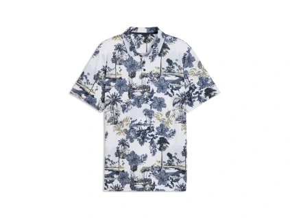 Puma Cloudspun Plam BN Polo Bílo/Tmavě Modré