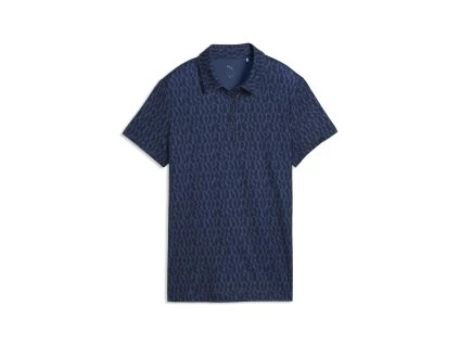 Puma Cloudspun Wavey Polo Tmavě Modré