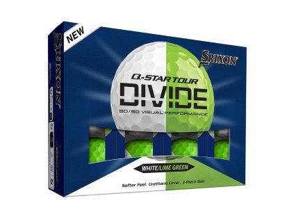 Srixon Q-Star Tour Divide 6 Bílo/Zelené 12ks