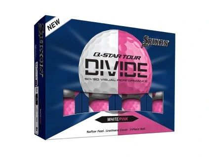 Srixon Q-Star Tour Divide 6 Bílo/Růžové