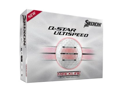 Srixon Q-Star Ultispeed Trackline Bílé
