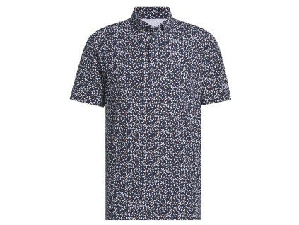 Adidas Ultimate365+ Soft Print Polo Tmavě Modré
