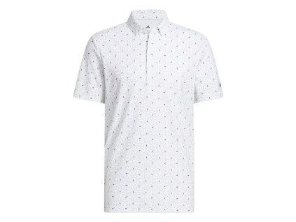 Adidas Ultimate365+ Soft Print Polo Bílé