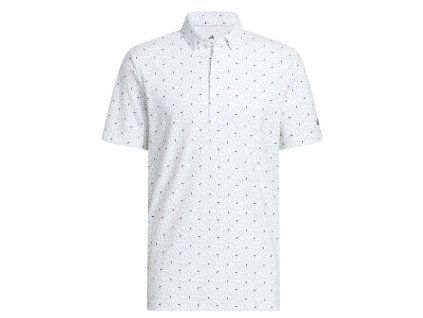 Adidas Ultimate365+ Soft Print Polo Bílé