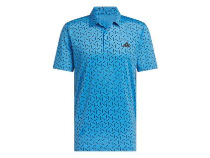 Adidas Ultimate365 Mesh Print Climacool Polo Modré
