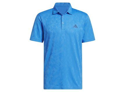 Adidas Ultimate365 Jacquard Polo Modré