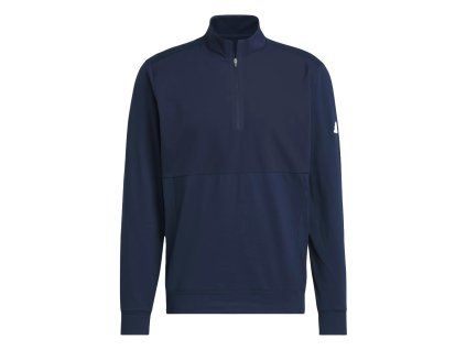 Adidas Ultimate365 Tour Quarter Zip Pullover Mikina Tmavě Modrá