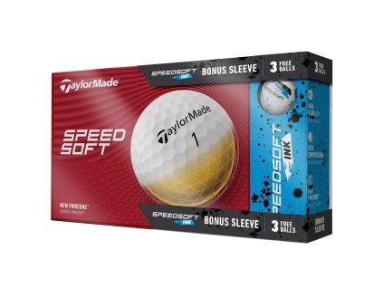 Taylormade Speedsoft 24 Bílé 12ks + Bonus Sleeve Pack