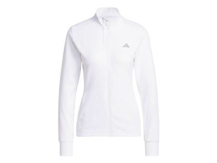 Adidas Performance Texture Full Zip Left Chest Bunda Bílá